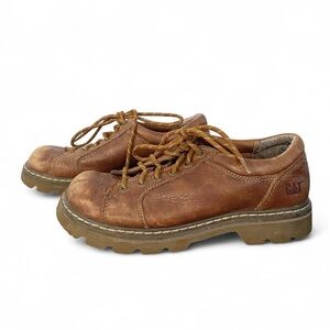Caterpillar Brown Leather Lace-up
Oxfords